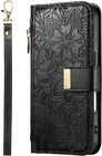 Trolsk Pl�nboksfodral med Blommor (iPhone 15 Pro Max)