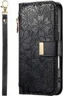 Trolsk Pl�nboksfodral med Blommor (iPhone 16)