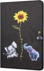 Trolsk Card Slot Folio - Elephants and Sunflower (iPad Pro 11/iPad Air 5/Air 4)