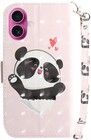 Trolsk Cute Panda Wallet (iPhone 17)