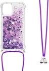 Trolsk Glitter Case with Necklace (iPhone 13)