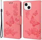 Trolsk Pl�nboksfodral - Fj�rilar (iPhone 14 Plus)