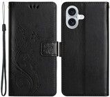 Trolsk Imprint Flower Wallet (iPhone 16 Plus)