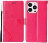 Trolsk Imprint Flower Wallet (iPhone 16 Pro Max)