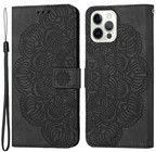 Trolsk Imprint Mandala Flower Wallet (iPhone 14 Pro Max)