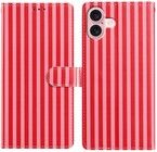Trolsk Randigt Pl�nboksfodral (iPhone 17)