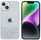 Trolsk Mobilskal med Flytande Glitter - Stj�rnhimmel (iPhone 14)