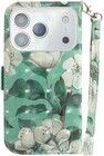 Trolsk Watercolor Flowers Wallet (iPhone 17 Pro)
