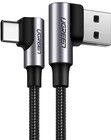 Ugreen 90° Double Angled USB-A to USB-C Cable 3A