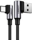 Ugreen 90 Double Angled USB-A to USB-C Cable 3A