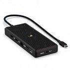 Unisynk 12-portars USB-C Hubb 8KPRO 100W - Svart