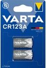 Varta CR123A Lithiumbatteri 2-pack
