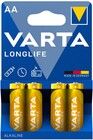 Varta Longlife AA/LR6 Batteri 