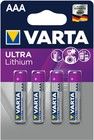 Varta Ultra Lithium AAA/LR03 - 4-pack