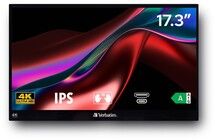 Verbatim Portable Touchscreen Monitor 4K 17.3"
