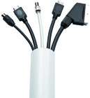 Vivanco Round Cable Trunking 50 x 25mm - Vit