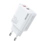 Wekome V�ggladdare 20W USB-C och USB-A PD