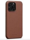 Woolnut Leather Case (iPhone 15 Pro) - Ljusbrun