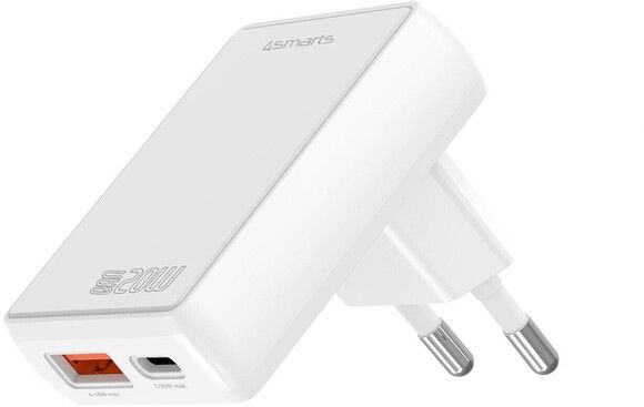 4smarts FlatPlug GaN Wall Charger 20W