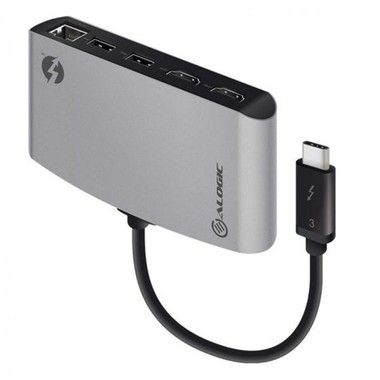 Alogic ThunderBolt 3 Dual HDMI Portable Docking Station with 4K