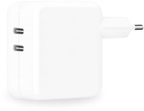 Apple 35W USB-C-strmadapter med Tv Portar