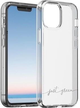 Bigben Just Green Recyclable Case Transparent (iPhone 13 mini)