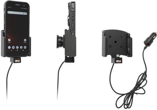 Brodit Aktiv h�llare med USB-kabel och cigg-adapter 721461