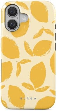Burga Tough MagSafe Case - Lemon Tart (iPhone 16 Plus)