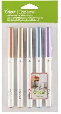 Cricut Explore/Maker Metallic Pen Set 5-pack