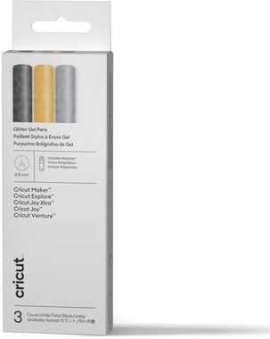 Cricut Glitter Gel Pen Set 0.8mm 3-pack