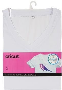 Cricut Women\'s V-Neck T-Shirt Blank