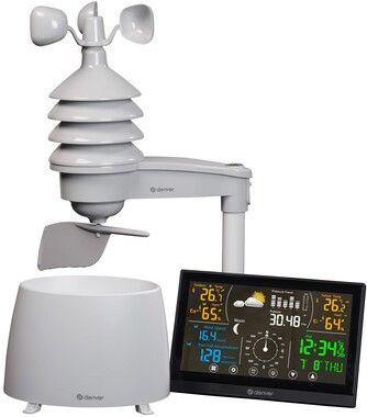 Denver WS-650 V�derstation med Vind och Regn-sensor