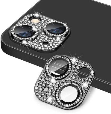 Enkay Rhinestone Camera Glass (iPhone 15/15 Plus)