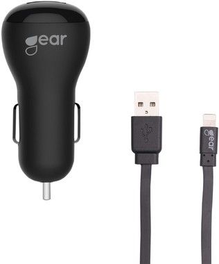 Gear Car Charger Lightning 2xUSB 2,4A 