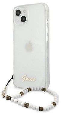 Guess Case with Pearl Hand Strap (iPhone 13 Pro)