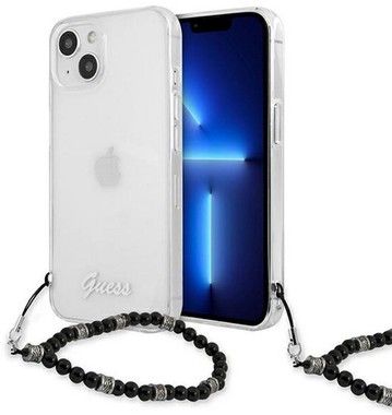 Guess Case with Pearl Hand Strap (iPhone 13 Pro)
