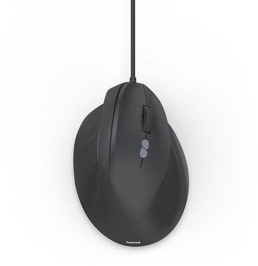 Hama ECM-500 Tr�dad Ergonomisk Mus (H�gerh�nt)