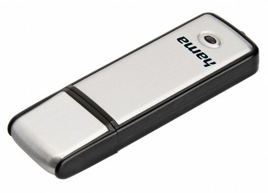 Hama USB-minne Fancy 32GB USB 2.0 10MB/s Svart/silver