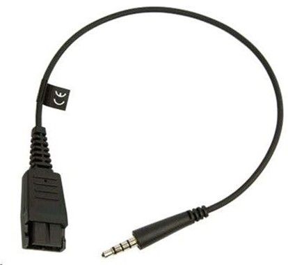 Jabra QD till 3,5mm-adapter (utan fjrrkontroll)