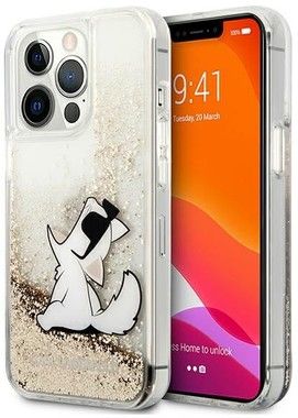 Karl Lagerfeld Choupette Glitter Case (iPhone 13 Pro)