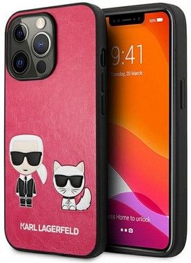 Karl Lagerfeld Fushia Hard Case (iPhone 13 mini)