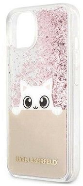 Karl Lagerfeld Liquid Glitter Peek A Boo (iPhone 13 Pro)
