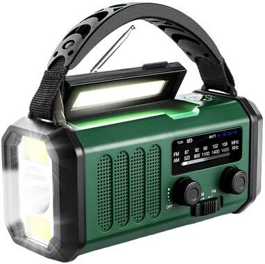 Lippa N�dradio med 10.000 mAh Powerbank