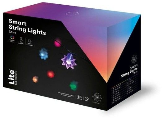 Lite Bulb Moments Smart Light Chain - Stars