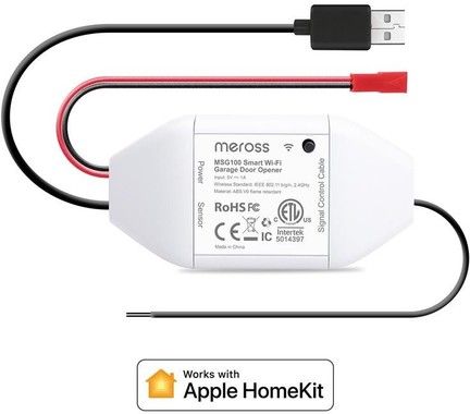 Meross Smart WiFi Garage Door Opener with Apple HomeKit