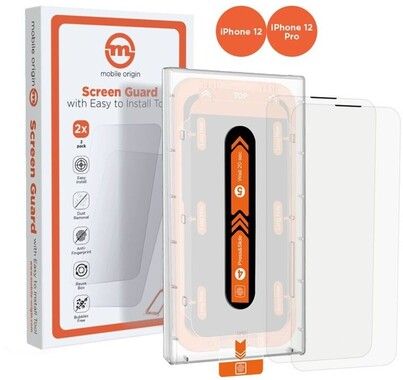 Mobile Origin Screen Guard Easy (iPhone 12/12 Pro) - 2-pack