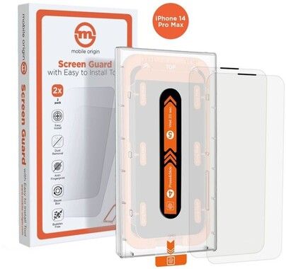 Mobile Origin Screen Guard Easy (iPhone 14 Pro Max) - 2-pack