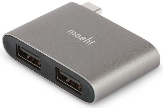 Moshi USB-C to Dual USB-A Adapter