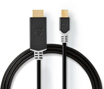 Nedis Mini DisplayPort 1.4 till HDMI-kabel