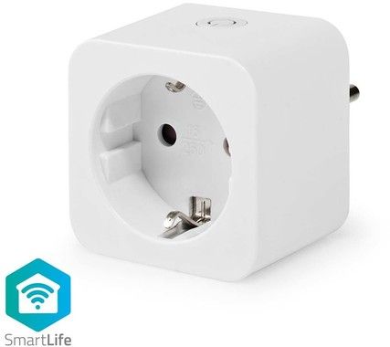 Nedis SmartLife Wi-Fi Mini Smart Plug with Power Monitor